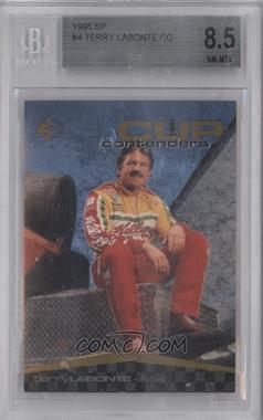 1995 SP - [Base] #4 - Cup Contenders - Terry Labonte [BGS 8.5 NM‑MT+]