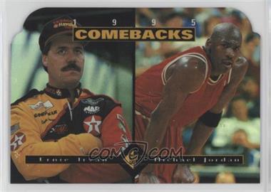 1995 SP - [Base] #CB1 - Ernie Irvan, Michael Jordan