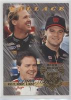 Rusty Wallace, Mike Wallace, Kenny Wallace [EX to NM]