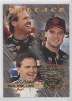 Rusty Wallace, Mike Wallace, Kenny Wallace