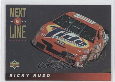 1995 Upper Deck - [Base] - Silver Signatures/Electric Silver #116 - Next in Line - Ricky Rudd