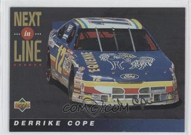 1995 Upper Deck - [Base] - Silver Signatures/Electric Silver #125 - Next in Line - Derrike Cope