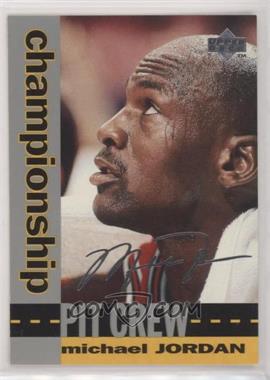 1995 Upper Deck - [Base] - Silver Signatures/Electric Silver #133 - Pit Crew - Michael Jordan