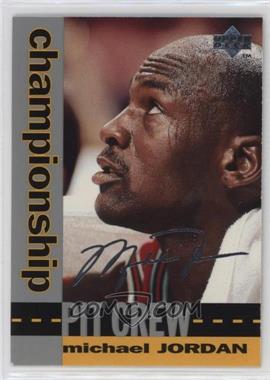 1995 Upper Deck - [Base] - Silver Signatures/Electric Silver #133 - Pit Crew - Michael Jordan