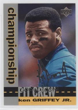 1995 Upper Deck - [Base] - Silver Signatures/Electric Silver #136 - Pit Crew - Ken Griffey Jr.