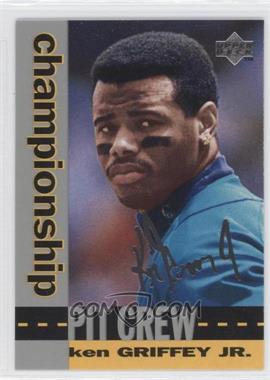 1995 Upper Deck - [Base] - Silver Signatures/Electric Silver #136 - Pit Crew - Ken Griffey Jr.