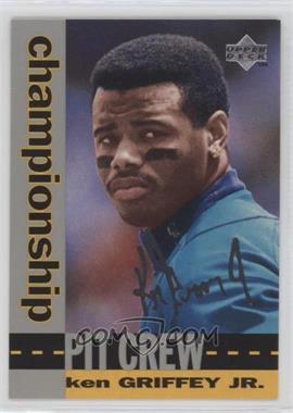 1995 Upper Deck - [Base] - Silver Signatures/Electric Silver #136 - Pit Crew - Ken Griffey Jr.