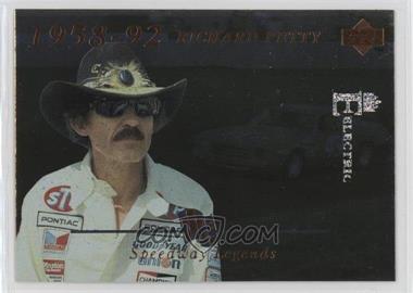 1995 Upper Deck - [Base] - Silver Signatures/Electric Silver #151 - Speedway Legends - Richard Petty
