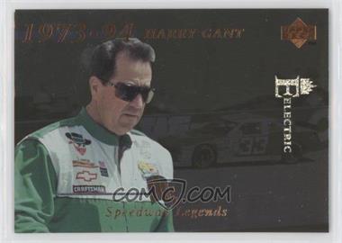 1995 Upper Deck - [Base] - Silver Signatures/Electric Silver #154 - Speedway Legends - Harry Gant
