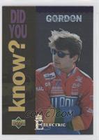 Did You Know? - Jeff Gordon