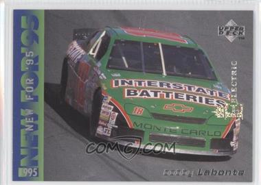 1995 Upper Deck - [Base] - Silver Signatures/Electric Silver #279 - New for '95 - Bobby Labonte