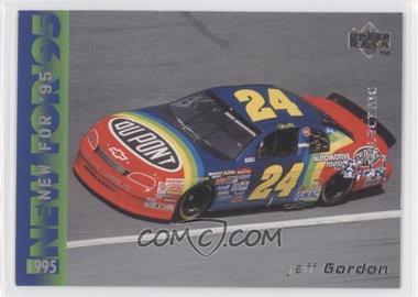 1995 Upper Deck - [Base] - Silver Signatures/Electric Silver #281 - New for '95 - Jeff Gordon