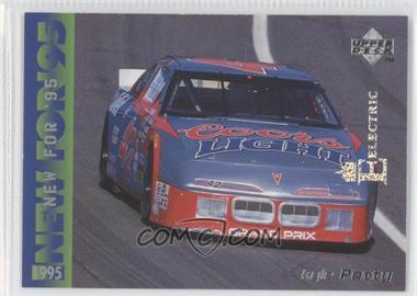 1995 Upper Deck - [Base] - Silver Signatures/Electric Silver #292 - New for '95 - Kyle Petty