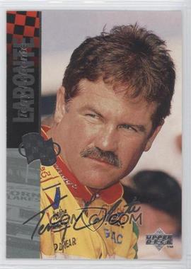 1995 Upper Deck - [Base] - Silver Signatures/Electric Silver #37 - Terry Labonte