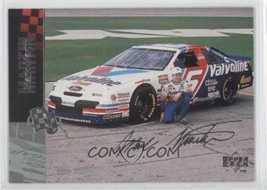 1995 Upper Deck - [Base] - Silver Signatures/Electric Silver #51 - Mark Martin