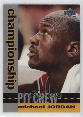 1995 Upper Deck - [Base] #133 - Pit Crew - Michael Jordan