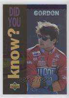 Did You Know? - Jeff Gordon