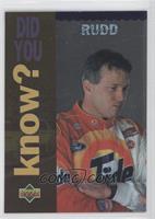 Did You Know? - Ricky Rudd