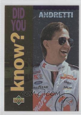 1995 Upper Deck - [Base] #174 - Did You Know? - John Andretti
