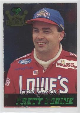 1995 Wheels Crown Jewels - [Base] - Emerald Missing Serial Number #21 - Brett Bodine [EX to NM]
