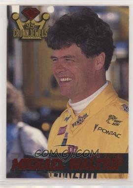 1995 Wheels Crown Jewels - [Base] - Ruby #17 - Michael Waltrip