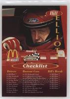 Checklist - Bill Elliott