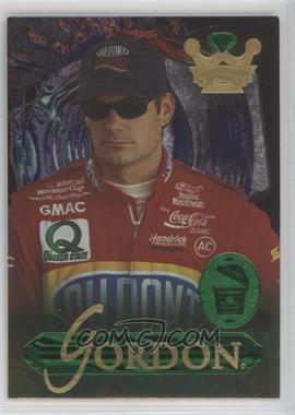 1996 Crown Jewels Elite - [Base] - Emerald Treasure Chest Missing Serial Number #2 - Jeff Gordon