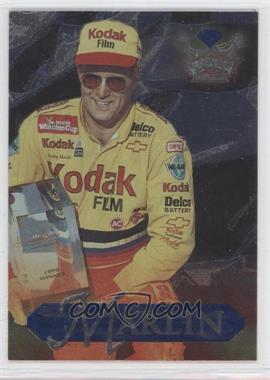 1996 Crown Jewels Elite - [Base] - Sapphire #33 - Sterling Marlin /1099