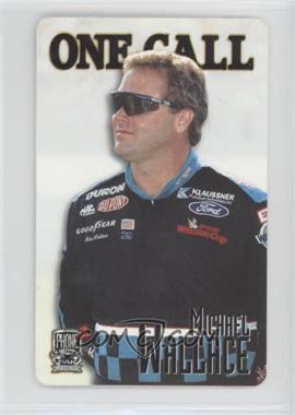 1996 Finish Line Phone Pak Racing 2 Phone Cards - [Base] #27 - One Call - Mike Wallace /7950