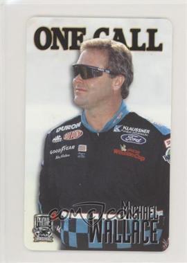 1996 Finish Line Phone Pak Racing 2 Phone Cards - [Base] #27 - One Call - Mike Wallace /7950