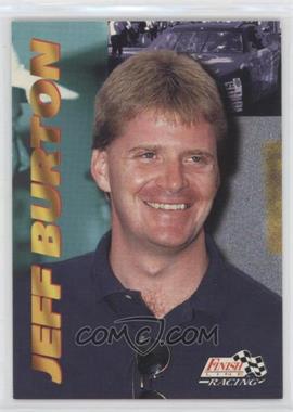 1996 Finish Line Racing - [Base] #12 - Jeff Burton