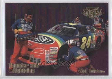 1996 Fleer Ultra NASCAR - Thunder & Lightning #4 - Jeff Gordon