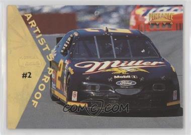 1996 Pinnacle - [Base] - Artist Proof #37 - Car Shots - Rusty Wallace