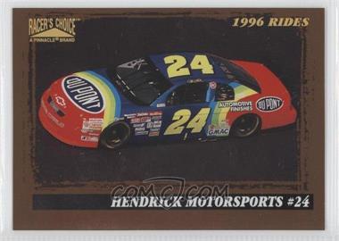 1996 Pinnacle Racer's Choice - [Base] - Speedway Collection Artist's Proof #40 - 1996 Rides - Jeff Gordon