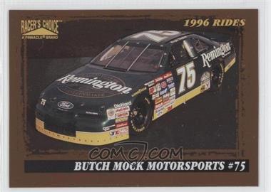 1996 Pinnacle Racer's Choice - [Base] - Speedway Collection Artist's Proof #46 - 1996 Rides - Morgan Shepherd