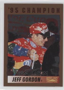 1996 Pinnacle Racer's Choice - [Base] - Speedway Collection Artist's Proof #54 - Winston Cup Champion - Jeff Gordon