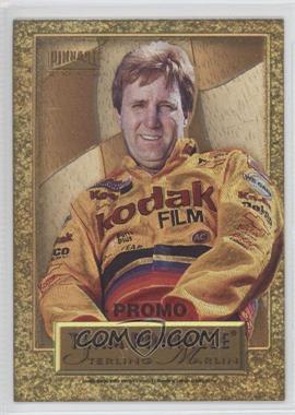 1996 Pinnacle Zenith - Team Pinnacle - Promo #8 - Sterling Marlin, Tony Glover