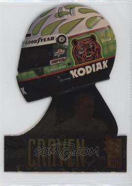 1996 Press Pass VIP - Head Gear - Die-Cut #HG 1 - Ricky Craven