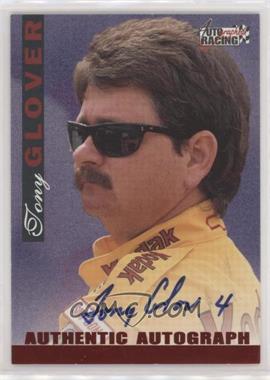 1996 Score Board Autographed Racing - Autographs #_TOGLP - Tony Glover (Portrait) [EX to NM]