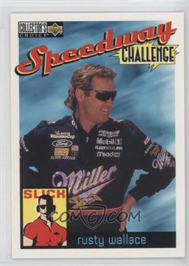 1996 Upper Deck Collector's Choice - [Base] #102 - Speedway Challenge - Rusty Wallace