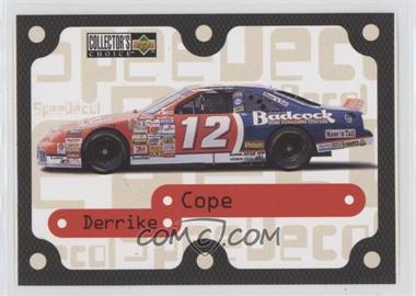 1996 Upper Deck Collector's Choice - Speedecals #S14 - Derrike Cope