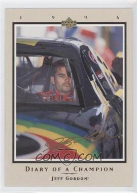 1996 Upper Deck Road to the Cup - Diary of a Champion #DC 10 - Jeff Gordon