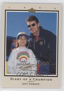 1996 Upper Deck Road to the Cup - Diary of a Champion #DC 6 - Jeff Gordon