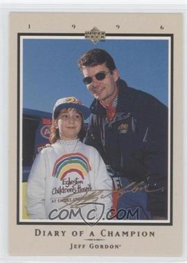 1996 Upper Deck Road to the Cup - Diary of a Champion #DC 6 - Jeff Gordon
