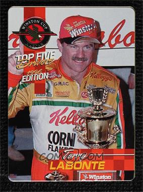 1997 Metallic Impressions Winston Cup Series Top Five Drivers 1996 Edition - [Base] #1 - Terry Labonte