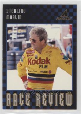 1997 Pinnacle - [Base] #71 - Race Review - Sterling Marlin