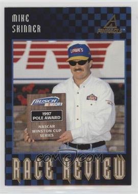 1997 Pinnacle - [Base] #72 - Race Review - Mike Skinner