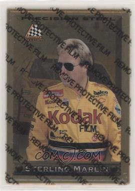 1997 Pinnacle - Precision Steel - Gold #21 - Sterling Marlin