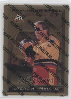 1997 Pinnacle - Precision Steel - Gold #27 - Sterling Marlin