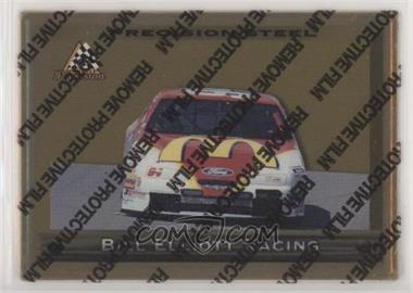 1997 Pinnacle - Precision Steel - Gold #53 - Bill Elliott Racing